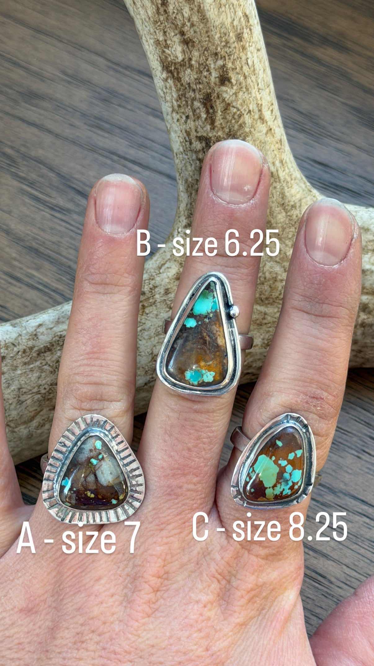 Royston Ribbon Turquoise Statement Ring